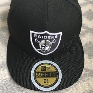 Brand New Raiders Hat - youth size 6 5/8